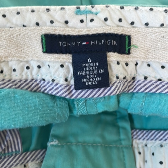 Tommy Hilfiger aqua color shorts, size 6 - Picture 5 of 6